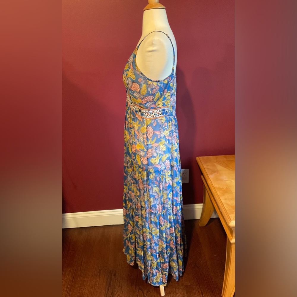 Verb vineyard tiered maxi dress sz 4 - Picture 8 of 11